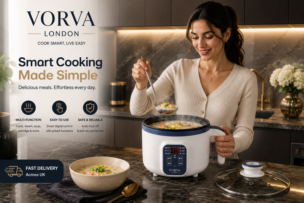 Compact 1.7L Rice Cooker with Steamer Basket — Non-Stick, Mechanical Control